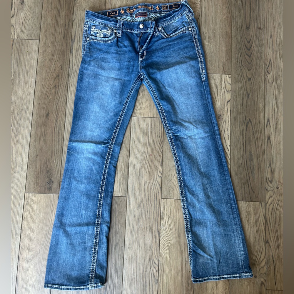 Rock Revival Blue Skinny Jeans